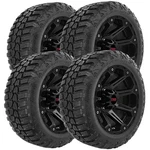 (qty 4) 35X12.50R20LT Rbp Repulsor X/t 121Q Lre Black Wall Tires New. Price: $957.96.