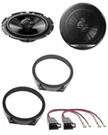 Pioneer 3-WAY 300WATT 16.5CM Speakers For Mini Cooper Convertible Front Door Neu. Price: $57.13.