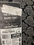 Goodyear Wrangler P265/70R16 111T Tire, Suv Radial 265-70R-16 New. Price: $110.18.