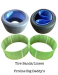 Rear Band Set For Proline Big Daddy Drag Slick Sc Tires New. Price: $17.00.