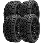 (qty 4) 35X12.50R20LT Gripmax Maxgrip R/t+ 125Q Lrf Black Wall Tires New. Price: $1025.96.