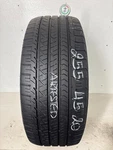 Tire 255 45 20 Goodyear Eagle Sport All Season (65-72% Tread Left) 101W Used. Price: $180.00.