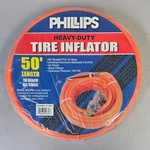 Philips 50' Heavy-duty Tire Inflator Air Hose With Chuck 11-301 Open. Price: $64.99.