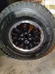 Mickey Thompson Tires Bf Goodrich With Rim Used. Price: $450.00.