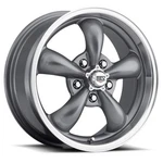 15X7 Rev 100 Classic Gray Wheels 5X4.75 (0MM) Set Of New. Price: $887.80.
