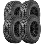 (qty 4) 255/55R19 Yokohama Geolandar A/t G015 111H Xl Black Wall Tires New. Price: $1047.96.
