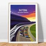 Daytona International Speedway Poster - Nascar Race, 500 New. Price: $52.00.