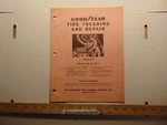 Vintage Goodyear Tire Treading & Repair Price List Effective July 20 1953 Akron Used. Price: $13.99.