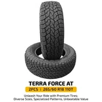 Terra 265/60R18 110T At Tires 9.6MM Tread Bsw For Jeep Grand Cherokee 3.6L New. Price: $292.12.