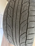 Nitto NT555 G2 255/35R20 Tire & Niche Wheel Used. Price: $330.00.