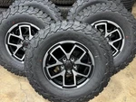 New Jeep Wrangler Rubicon Wheels Rims 04755601AA Gladiator Bfgoodrich Sensors Used. Price: $2100.00.