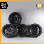 Mercedes W215 CL500 S55 8.5 / 9.5 X 19" Wheel Rims Tire Set Staggered Mandrus Used. Price: $1200.00.