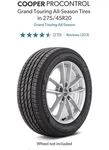 Cooper Procontrol Grand Touring All-season Tires 275/45R20 (like-new) Used. Price: $200.00.