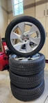 Vredestein Wintrac Pro Performance Snow Tires Mounted On Jaguar Wheels Used. Price: $950.00.