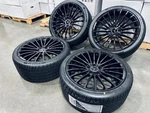 New 19" Black Wheels 19X8.5 Rims Tires Fits: Mercedes C250 C300 C350 C400. Price: $2049.99.