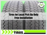 275/60R20 Used Tires Bridgestone Dueler A/t Rh-s 8.0/32 Tread 115S 2756020. Price: $280.00.
