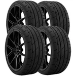 (qty 4) 235/35R19 Firestone Firehawk Indy 500 91W Xl Black Wall Tires New. Price: $969.96.