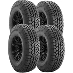 (qty 4) 255/75R17 Bridgestone Dueler A/t Rh-s 115T Sl Black Wall Tires New. Price: $730.96.