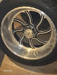 American Force 37 13.50R24LT Tires And Rims 24X10 6/139 Ply Used. Price: $2500.00.