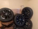 Goodyear 225/55R18 98H All Season Tires And Wheels M+s Set Of 4 Used. Price: $700.00.