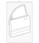 Genuine Kia Panel Assembly Front Dr Left-hand 76003 2T000 New. Price: $730.79.