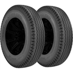 (qty 2) 8.75-16.5 Power King Super Highway Ii Trailer 115/111L Lre Tires New. Price: $357.98.