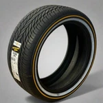 Vogue Custom Built Radial White/gold 245 40 18 97V Xl Performance A/s Tire 032 New. Price: $364.06.