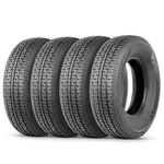 Set 4 ST175/80R13 Trailer Tires Radial Ply Heavy Duty Load Range New. Price: $199.96.