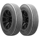 (qty 2) 265/70R19.5 Delinte DL-AP-R01 137/134M Lrg Black Wall Tires New. Price: $510.98.