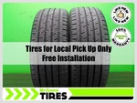 Tires Continental Contiprocontact 215/55R18 94H Tread 9.3/32 2155518 Used. Price: $180.00.