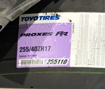 Brand New Toyo Proxes Rr P255/40 R17 Tires. Price: $780.00.