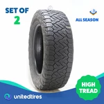 Set Of (2) Used Lt 275/65R20 Nitto Recon Grappler A/t 126/123S - 9/32. Price: $442.18.