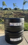 Set Of Two Brand New 345/25ZR21 (104Y) Michelin Pilot Sport 4S Zp Tires 3452521. Price: $1049.96.