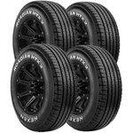 (qty 4) 245/70R17 Nexen Roadian Htx 110T Sl White Letter Tires New. Price: $722.96.