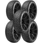 (qty 5) 35X12.50R17LT Radar Renegade A/t Pro 121R Lre Black Wall Tires New. Price: $1341.55.