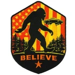 Hot Leathers PPW1009 3 Inch Bigfoot Patch New. Price: $7.95.