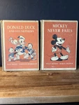 Vintage Walt Disney Storybooks Lot (2) Mickey & Donald 1939 1944 Used. Price: $49.00.