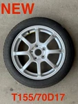 Spare Tire 17" Fit 2015-2019 Subaru Legacy Donut Wheel T155/70D17 Oem 28151AL00A New. Price: $99.00.