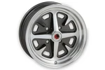 Legendary Wheels Magnum 400 - 15 X 6 In. 4.5 3.75 Bs Charcoal/machined New. Price: $228.95.