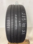 Tire 275 40 21 Pirelli Zero PZ4 Run Flat (7.80/32 = 97% Tread Left) 107Y Used. Price: $270.00.