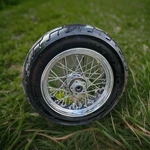 Dunlop D206 180/70R16 Rear Radial Motorcycle Tire 77H Includes Rim Used. Price: $150.00.
