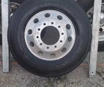 Bridgestone 295/75R22.5 With Rim (truck Tire) Used. Price: $500.00.
