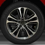 18X7.5 Factory Wheel (dark Metallic Charcoal Mach'd) For 16-17 Hyundai Veloster Remanufactured. Price: $337.21.