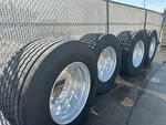 Bridgestone Greatec M835A 445/50R22.5 Tires With Aluminum Rims 90% Tread, Exce Used. Price: $7000.00.