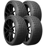(qty 4) 215/45R16 Bridgestone Potenza RE71RS 86W Xl Black Wall Tires New. Price: $1037.96.