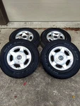 Set Of 4 Ford Explorer Limited 16" Alloy Wheels W/ Mesa A/P3 255/70R16 Tires Used. Price: $344.52.