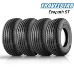 Set Of 4 Travelstar Ecopath 205/75R15 Load 107M 8PLY Trailer Tire New. Price: $263.99.