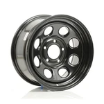Cragar Soft Black Steel Wheels 16"X8" 5X5" Bc Set New. Price: $790.40.