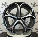 Set Of 4 Alloy Wheels For Alfa Giulia 18" Dual Size + Hankook Tires Sensors New. Price: $2442.95.