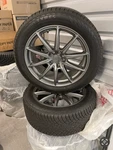 Studless Snow Tire & Rim Set Of 4: Nokian Hakkapeliitta R5 Suv 245/50R19 105XL New. Price: $1000.00.